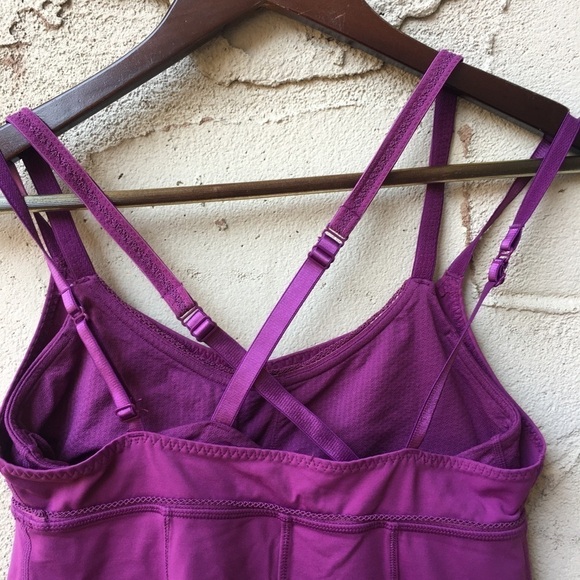 Lululemon Black Warrior 1 Cami Athletic Tank Top Size 6 - Picture 5 of 11